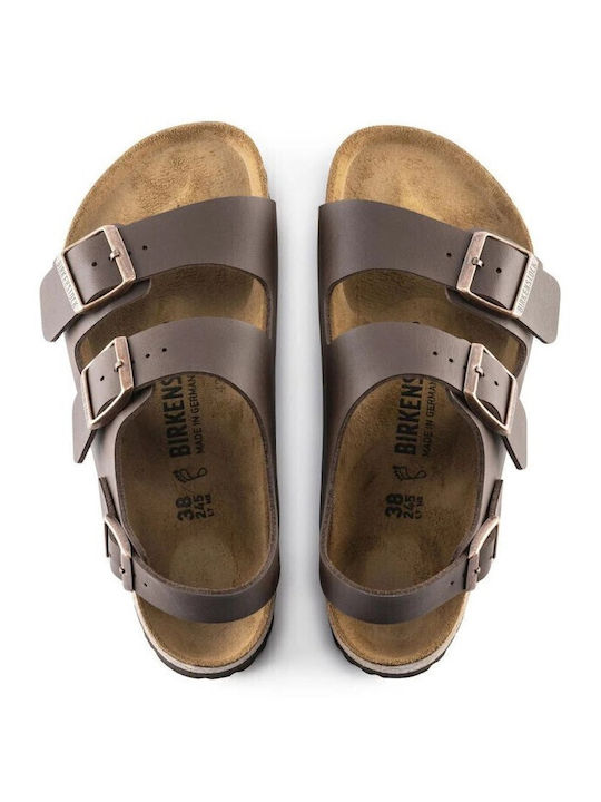 Milano Bs Men's Sandals Brown Regular Fit
