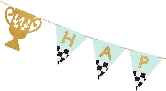PartyDeco Happy Birthday Γιρλάντα για Party 250εκ.