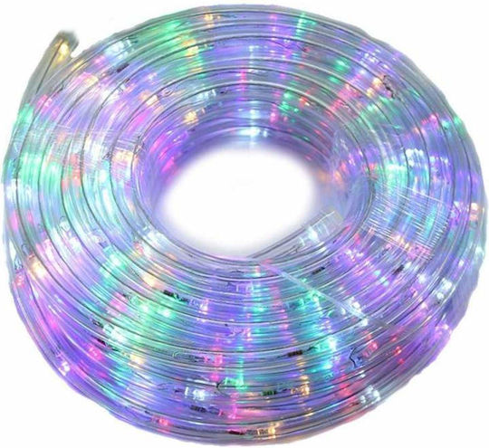 Φωτοσωλήνας 5050 Λαμπάκια 220V RGB με Προγράμματα 10m IP67