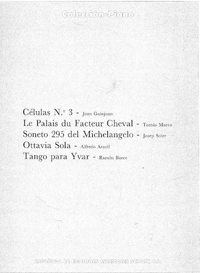 Coleccion Piano