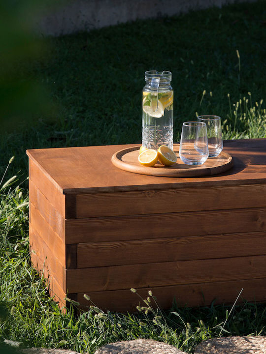 Woodware Μπαούλο Αποθήκευσης Εξωτερικού Χώρου 71.0304 Ξύλινο Μ100xΠ50xΥ40εκ.