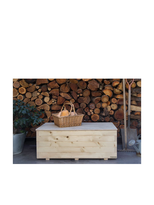Woodware Μπαούλο Αποθήκευσης Εξωτερικού Χώρου 71.0304 Ξύλινο Μ100xΠ50xΥ40εκ.