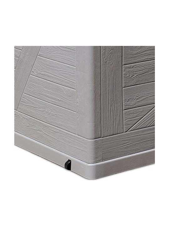 Toomax Outdoor Storage Box Multibox Wood 420lt Gray L120xW56xH63cm