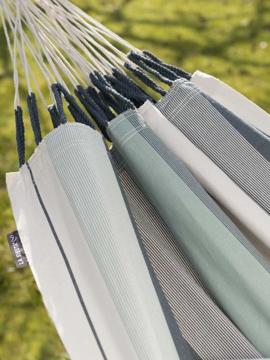 Showood Hängematte Einzeln Stoff Gray 300x140cm Showood Hängematte Einzeln Stoff Gray 300x140cm