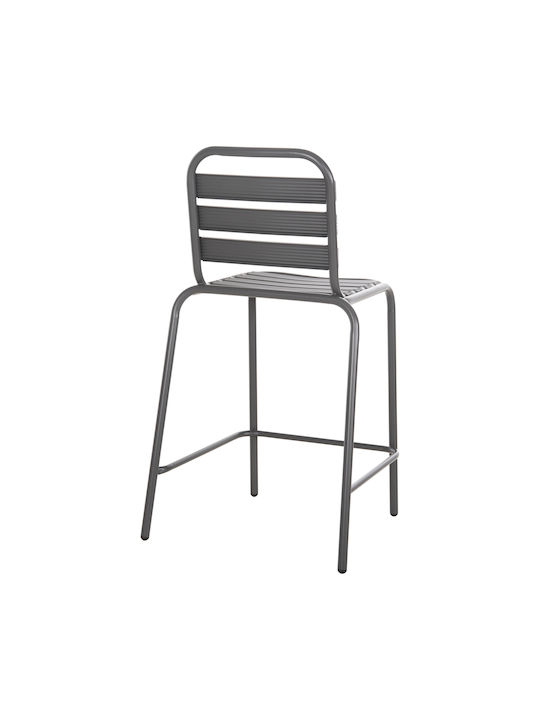 Stool for Bar Outdoor Laura Gray 58.5x58x104cm