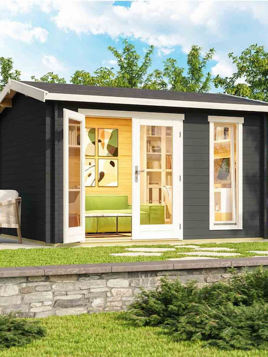 Holzhaus Faidra Beige M3.7xB3.2xH2.45m