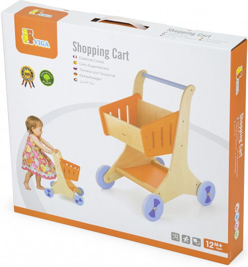 Viga Toys Puppen Kinderwagen Aus Hölzernes Für 3+ Jahre