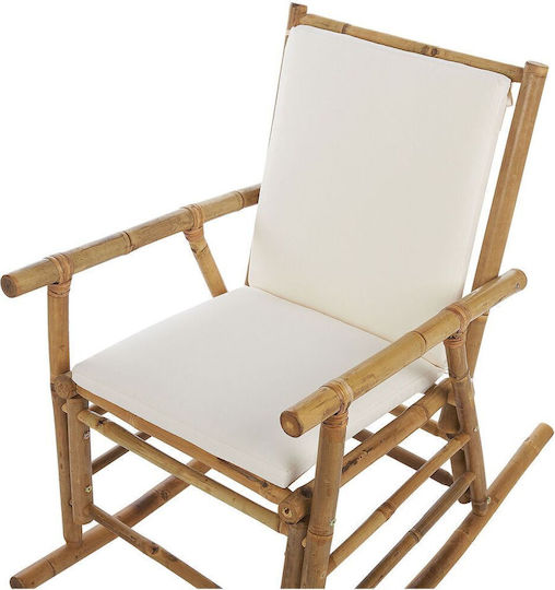Rocking Chair Bamboo Light Wood