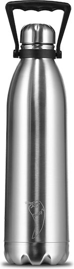 Chilly's Bottle Thermos Stainless Steel BPA Free 1.8lt Silver