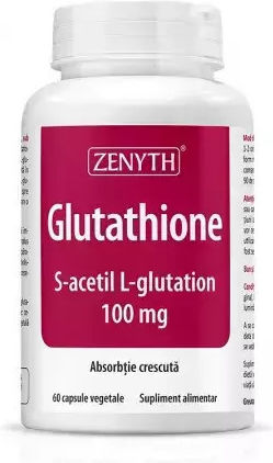 Zenyth Glutathione 100mg 60 Κάψουλες