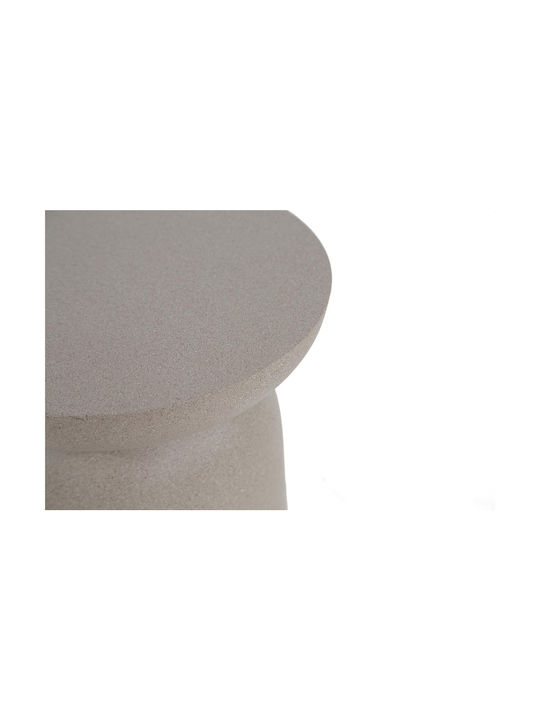 Stool For Living Room Plastic Grey 35x35x45cm