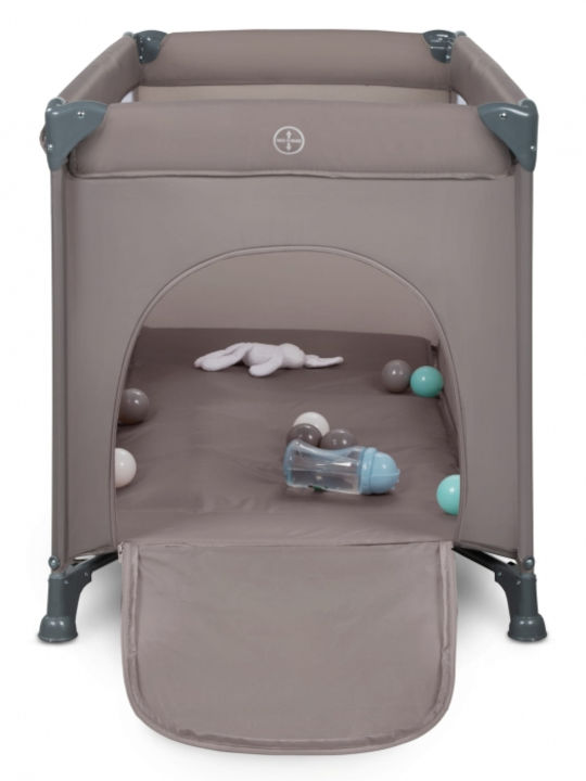 Kidwell Loc de joacă cu Saltea Bej 65x125cm