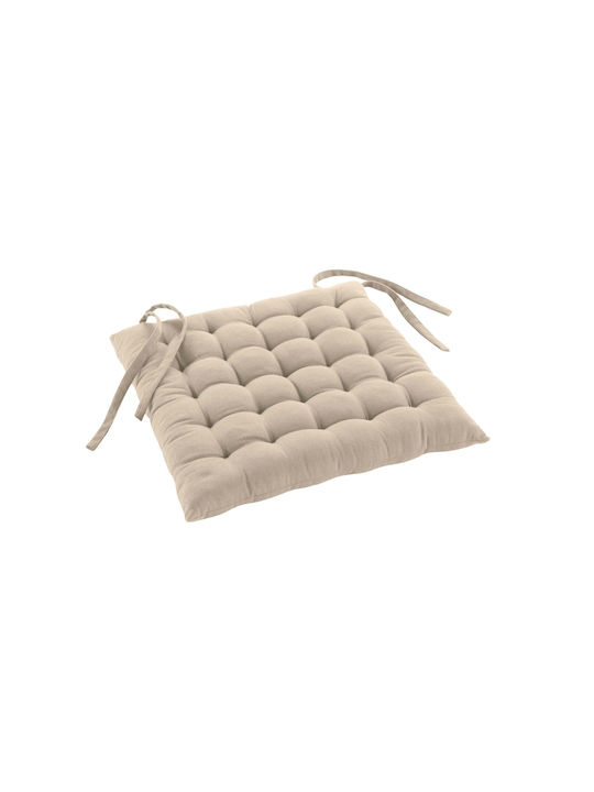 Douceur d'Intérieur Garden Chair Cushion Twily Linen 38x38cm.