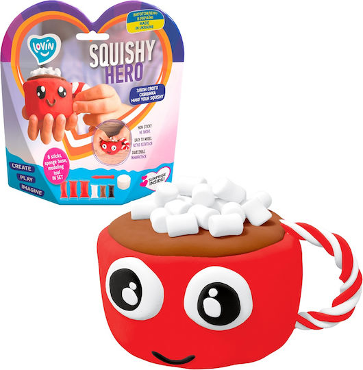 Okto Set Air Clay Squishy Copii Argilă Module Multicolorς