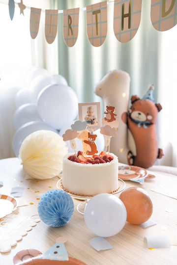 PartyDeco Διακοσμητικό Γλυκών για Party 5τμχ