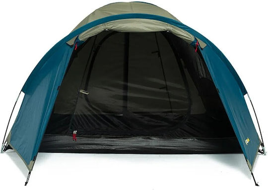 OZtrail Tasman 3V Dome Σκηνή Camping Igloo Μπλε με Διπλό Πανί 3 Εποχών για 3 Άτομα 305x205x125εκ.