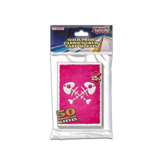 Konami Japanese Small Size Yu-Gi-Oh Card Sleeves Japanese Size 50τμχ Ροζ