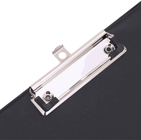 Deli Clipboard with Clamp Conference for Paper A4 Black 1pcs