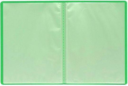 Logigraf Clipboard Flexible with 10 plastic sleeves Slides for Paper A4 Transparent 1pcs