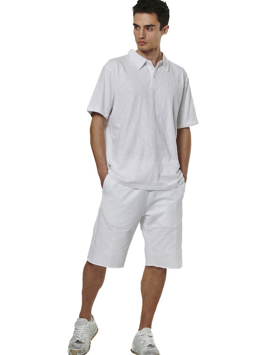 Body Action Polo Μπλούζα Λευκή