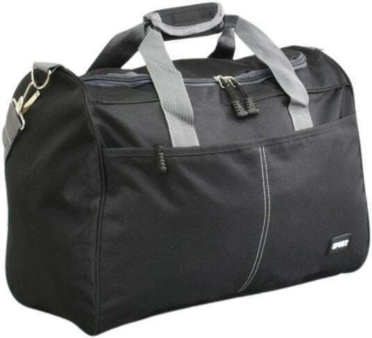 Geantă de voiaj Negru Textil L40xW20xH30cm