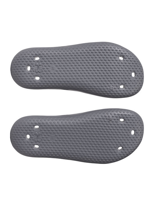 Men's Gray Slides