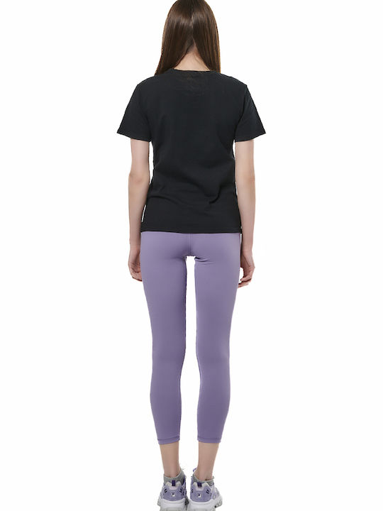 Instruire Colanti de femei Cropped Colanti Violet