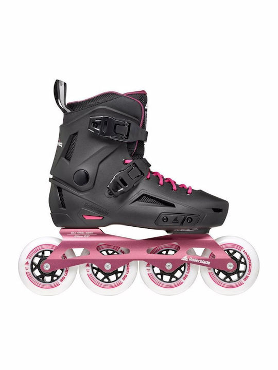 Rollerblade 90 W Inline Rollers Μαύρα Ενηλίκων