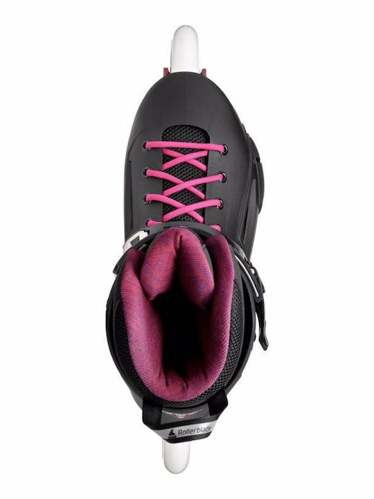 Rollerblade 90 W Inline Rollers Μαύρα Ενηλίκων