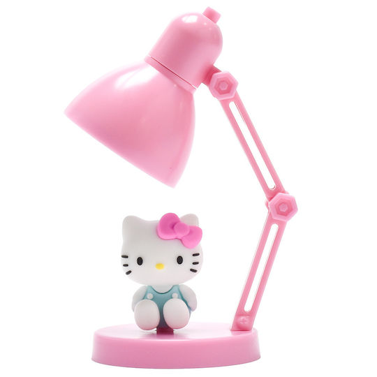 Hello Kitty Kinder Nachttischlampe Rosa 6.5x5.1x10εκ.