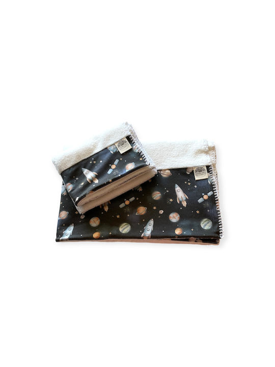 Grandes Suenos Set de prosoape pentru copii 2pcs Negre 75 cmx100cm