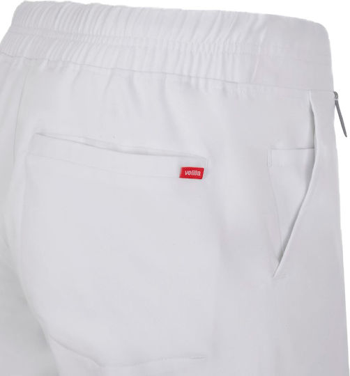 Velilla Unisex Medizinische Hosen Weiß