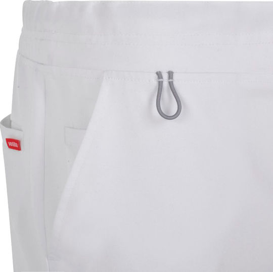 Velilla Unisex Medizinische Hosen Weiß