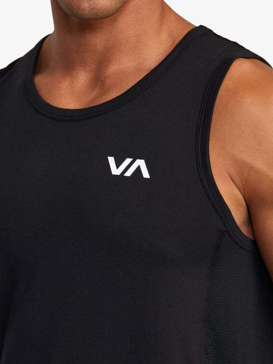Rvca Men Knitwear Sport Vent Sl V9031rst-blk Blk-black