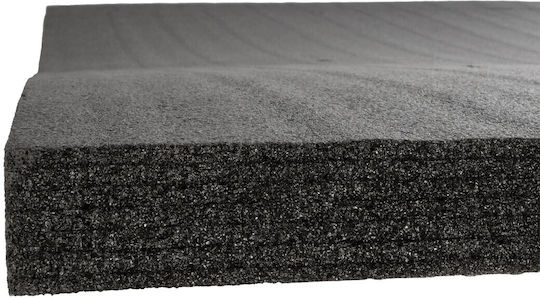 Globostar Artificial Garden Black Foam Sheet 21150 Artificial Decorative Protective Foam