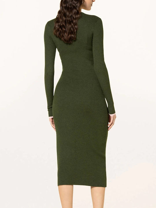 Scotch & Soda Knitted Dress All Day Green