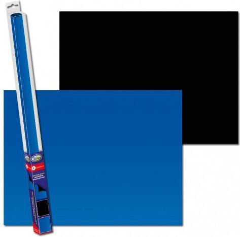Aquarium Background Two Girls Blue Black 60/30cm