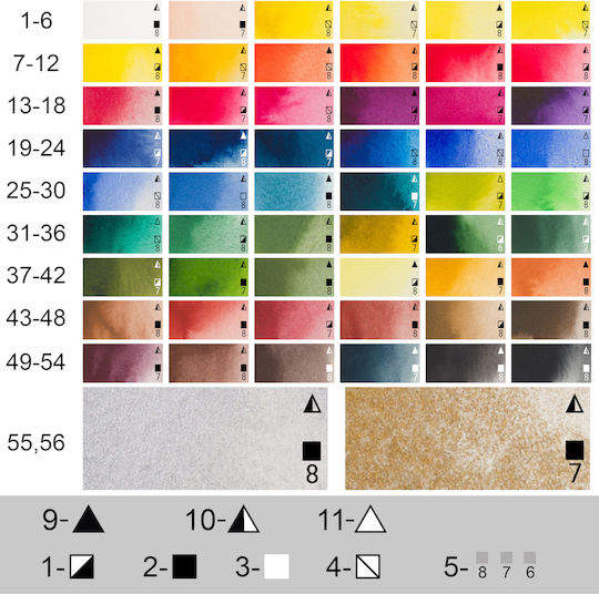 Renesans Νερομπογιά Καφέ 1.5ml