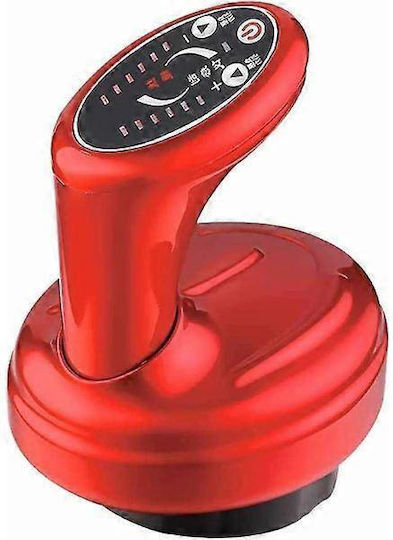 Intelligent Gravity Cupping Massage Device for the Body against Cellulite Red