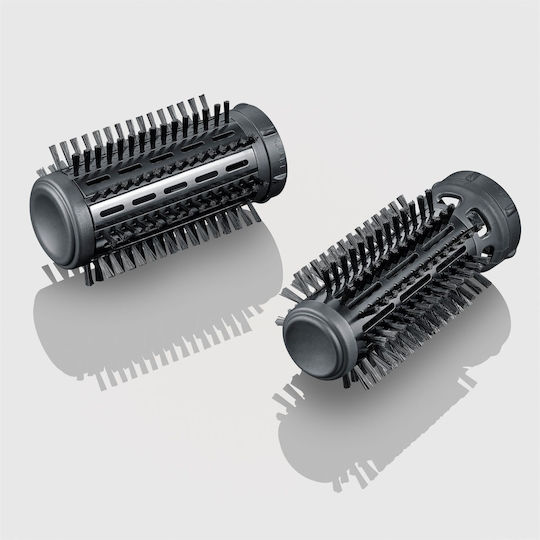 Severin Ceramic Electric Hair Brush with Air and Rotating Head for Hair Straightening and Curls and Beard 1000W