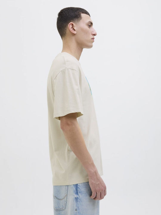 T-shirt Εκρου