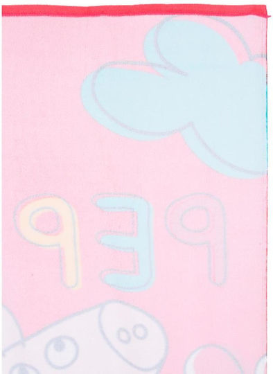 Peppa Wutz Mädchen Strandtuch-ye18111-rosa