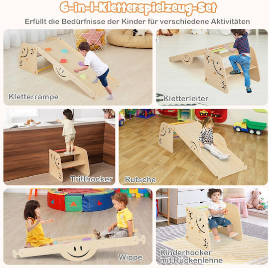 Costway din Lemn 105x45x45cm. Multicolor