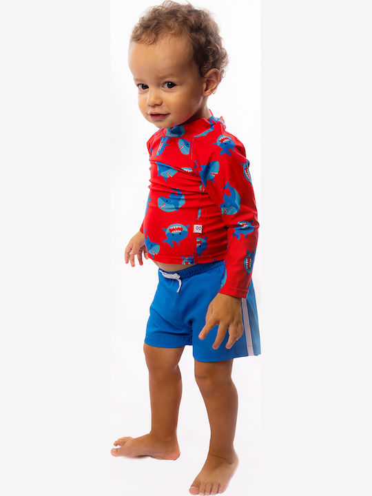 Zoocchini Costum de baie pentru copii Set Roșu Zoocchini Costum de baie pentru copii Set Roșu