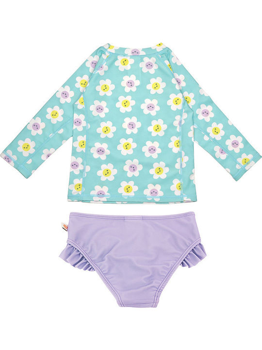Zoocchini Kids Swimwear Swimwear Set Turquoise