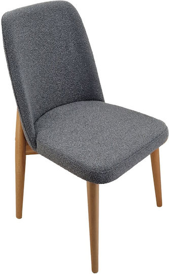 Oscar Dining Chair Dark Grey 48x50x91 cm