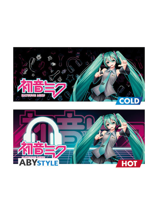 Abysse Hatsune Miku Heat Change Mug Ceramic Multicolored 460ml