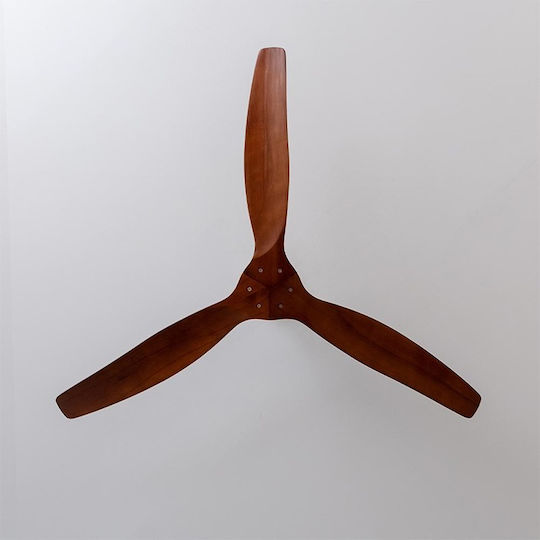 Cecotec EnergySilence Aero 5270 Ceiling Fan 132cm with Light Brown / White