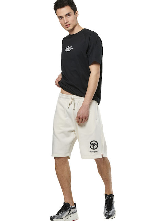 Αθλητική Ανδρική Βερμούδα Λευκή