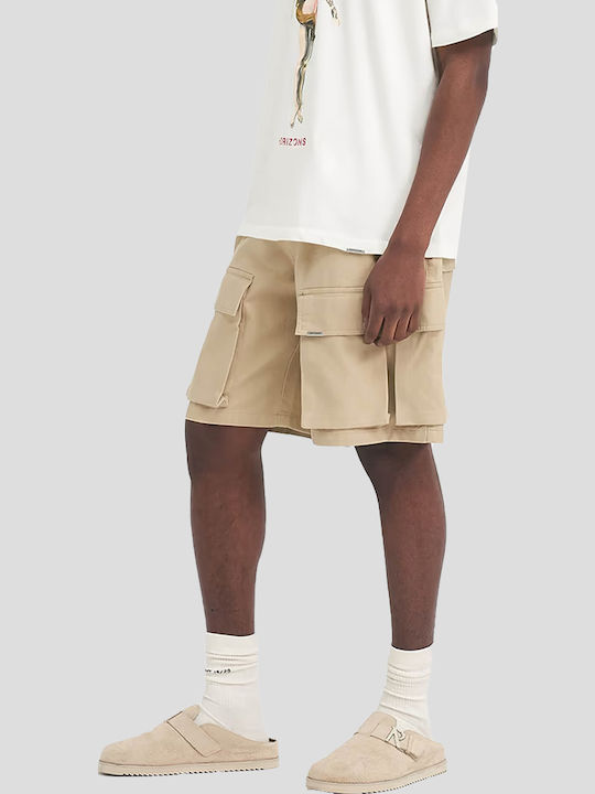 Herrenshorts Cargo Beige